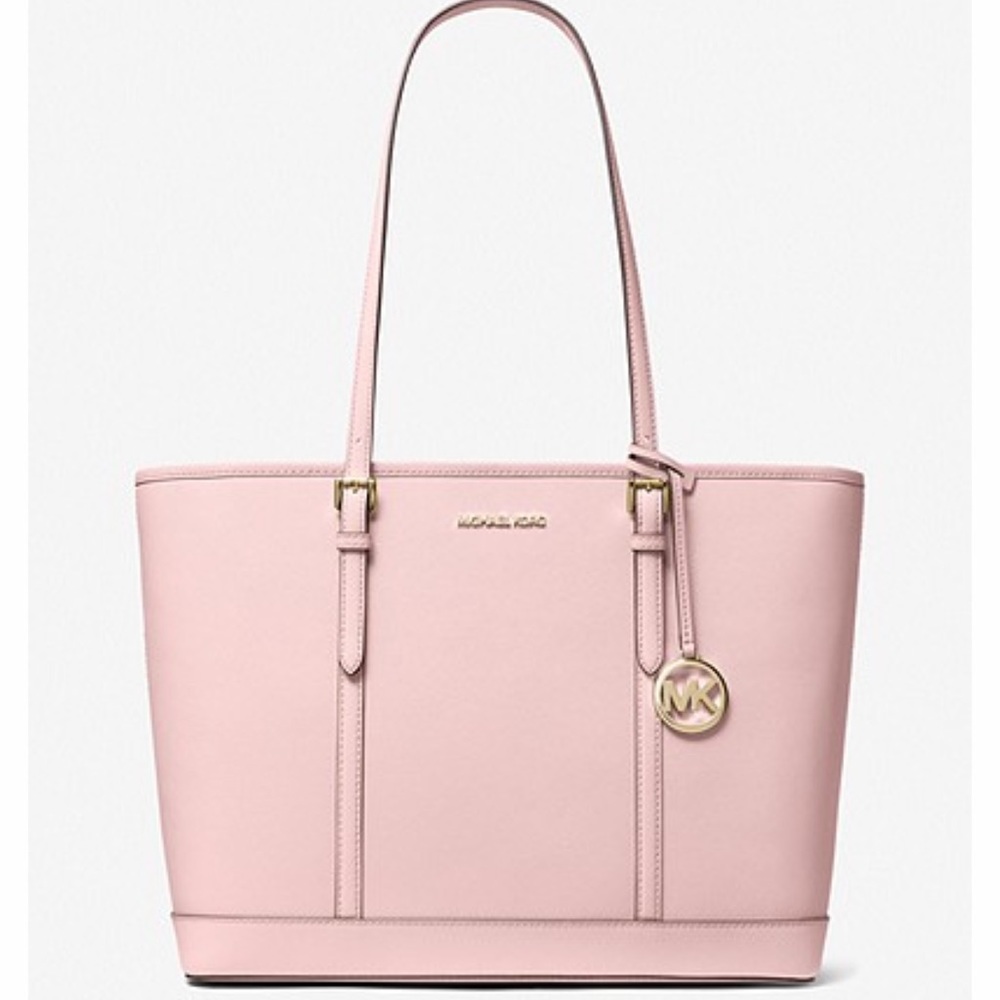 MICHAEL KORS
Jet Set Travel Lg Top Zip Shoulder Tote Saffiano Leather
Pwdr Blush - Picture 7 of 16